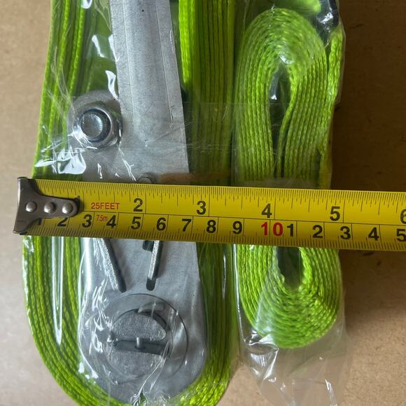 Sealed Neon Green Ratchet Strap - Picture 6 of 6
